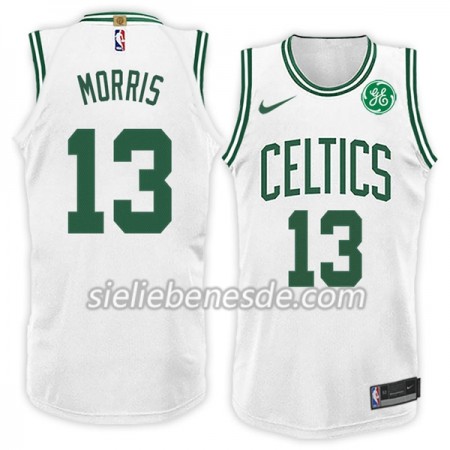 Herren NBA Boston Celtics Trikot Marcus Morris 13 Nike 2017-18 Weiß Swingman